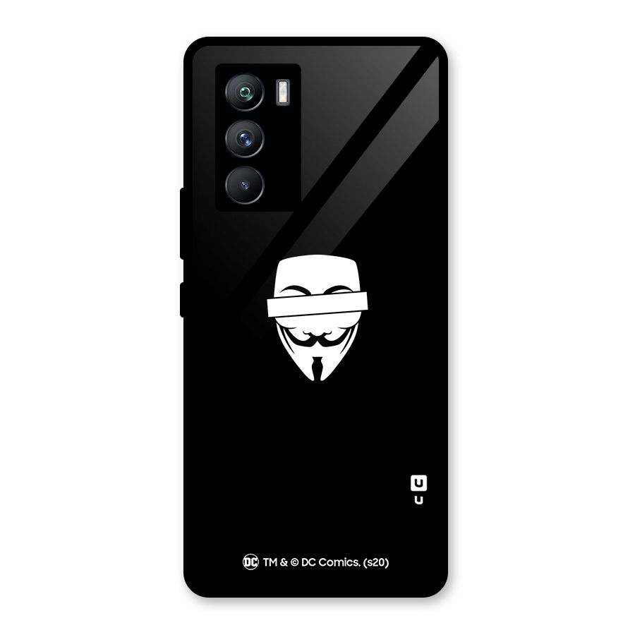 Vendetta Minimal Mask Glass Back Case for Vivo iQOO 9 SE