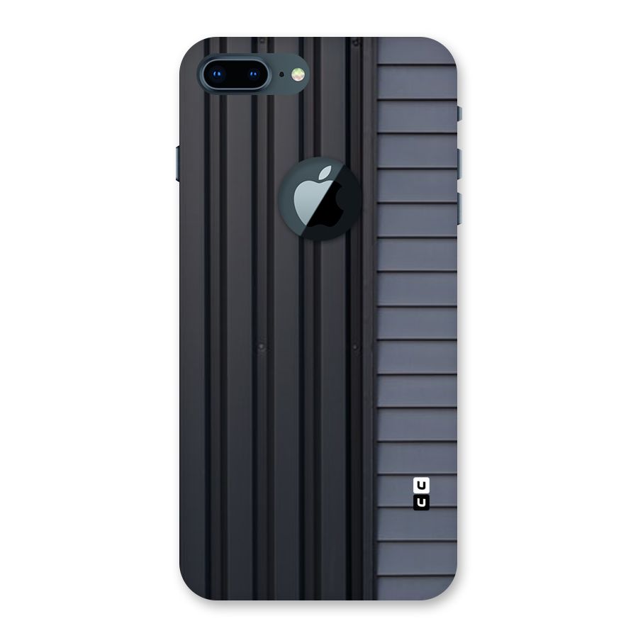 Vertical Horizontal Back Case for iPhone 7 Plus Logo Cut