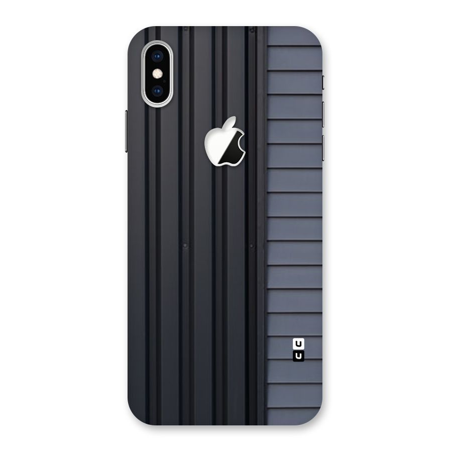 Vertical Horizontal Back Case for iPhone XS Max Apple Cut