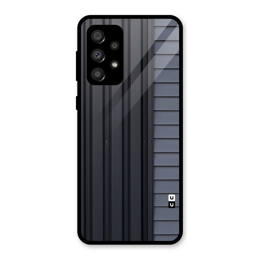 Vertical Horizontal Glass Back Case for Galaxy A32