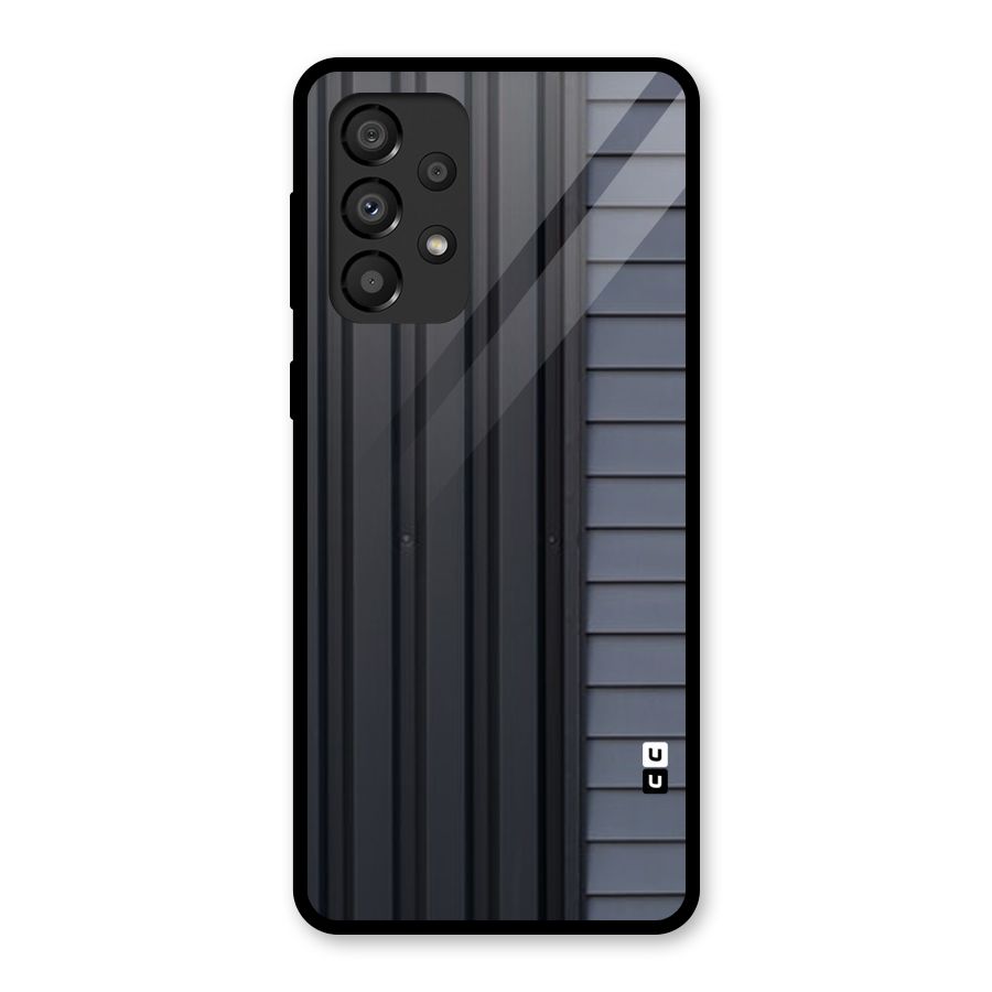 Vertical Horizontal Glass Back Case for Galaxy A33 5G