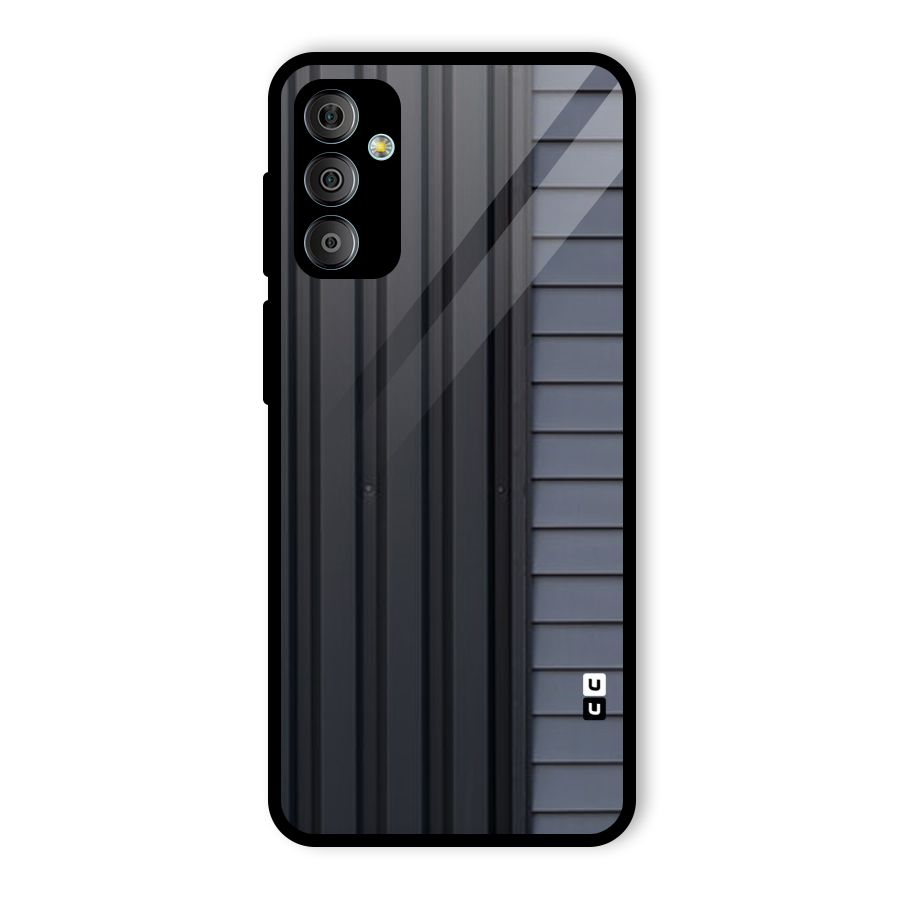 Vertical Horizontal Glass Back Case for Galaxy F23