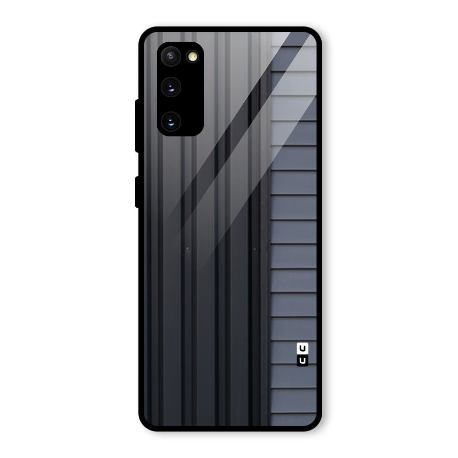 Vertical Horizontal Glass Back Case for Galaxy S20 FE 5G