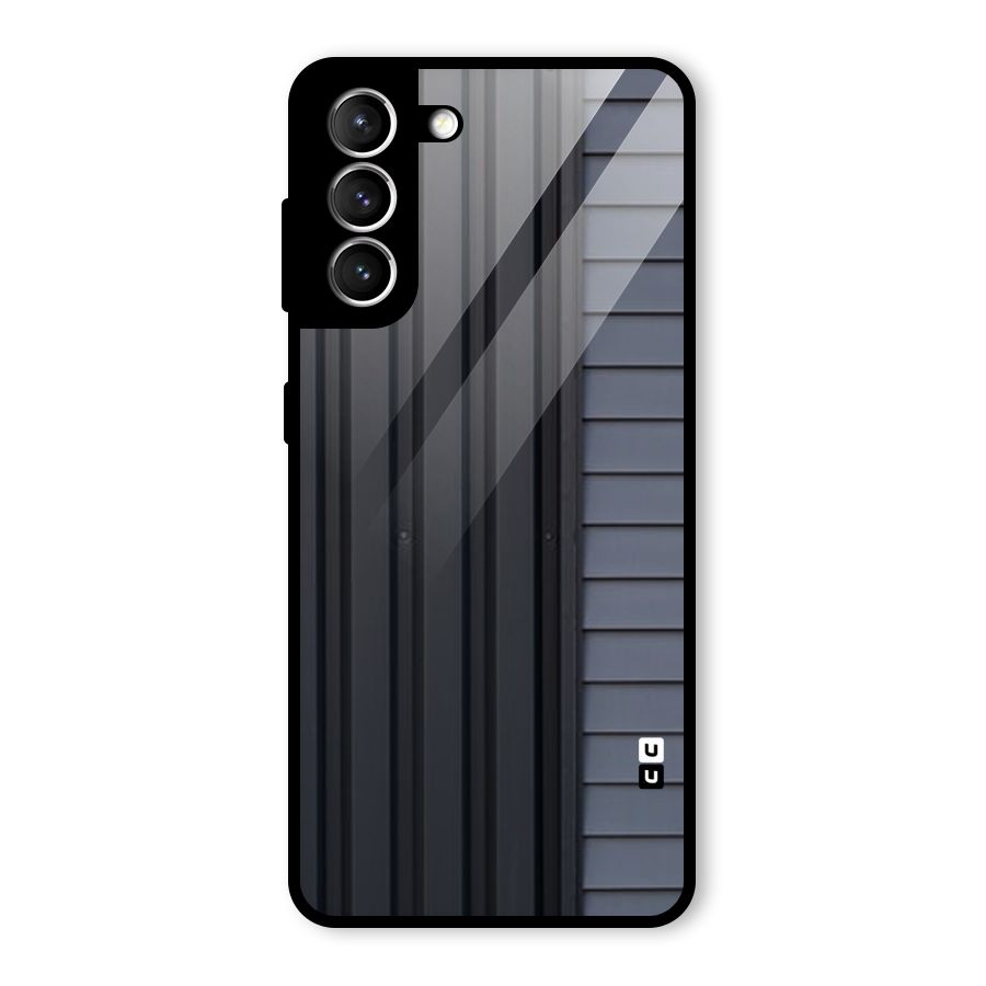 Vertical Horizontal Glass Back Case for Galaxy S21 5G