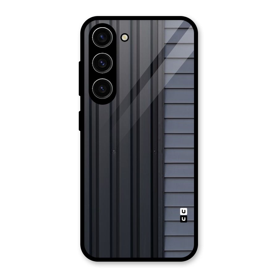 Vertical Horizontal Glass Back Case for Galaxy S23