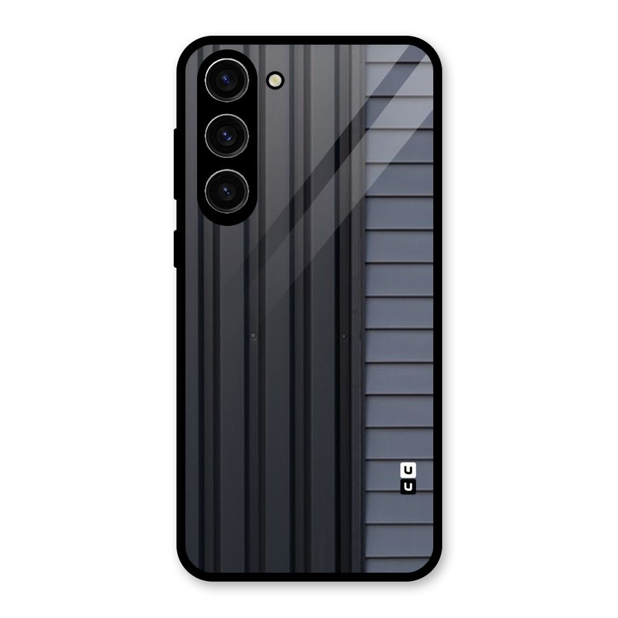 Vertical Horizontal Glass Back Case for Galaxy S23 Plus