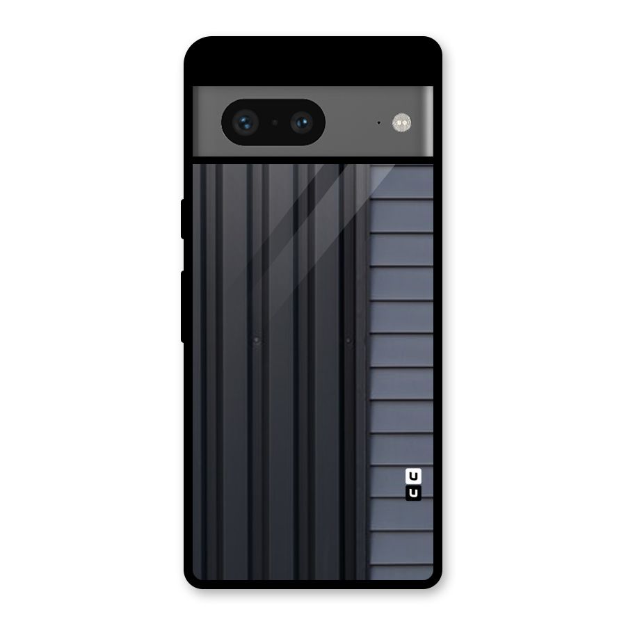 Vertical Horizontal Glass Back Case for Google Pixel 7