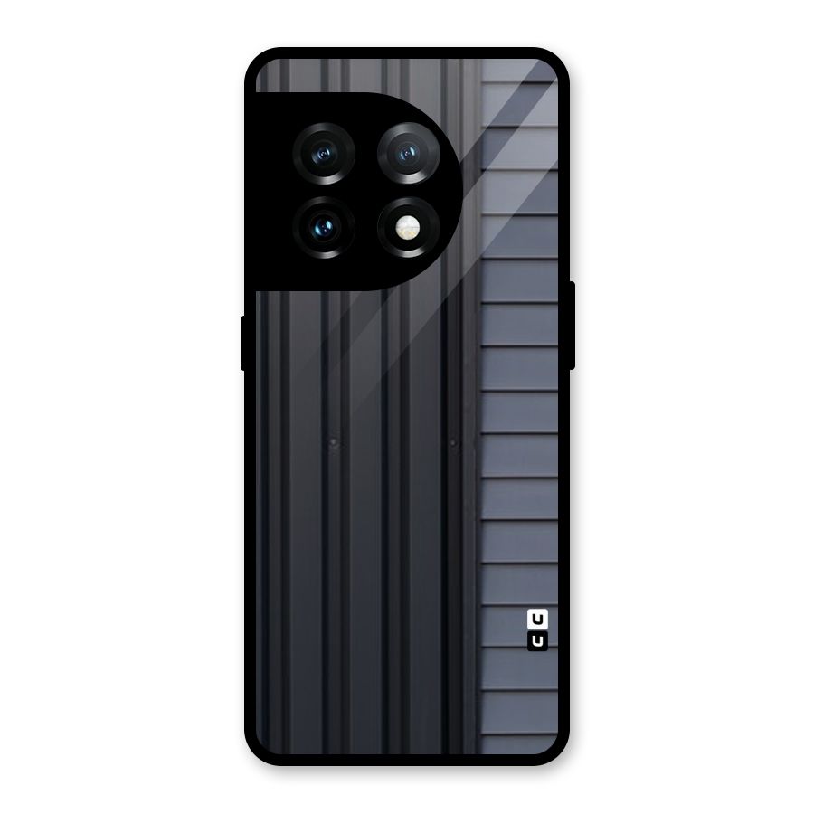 Vertical Horizontal Glass Back Case for OnePlus 11