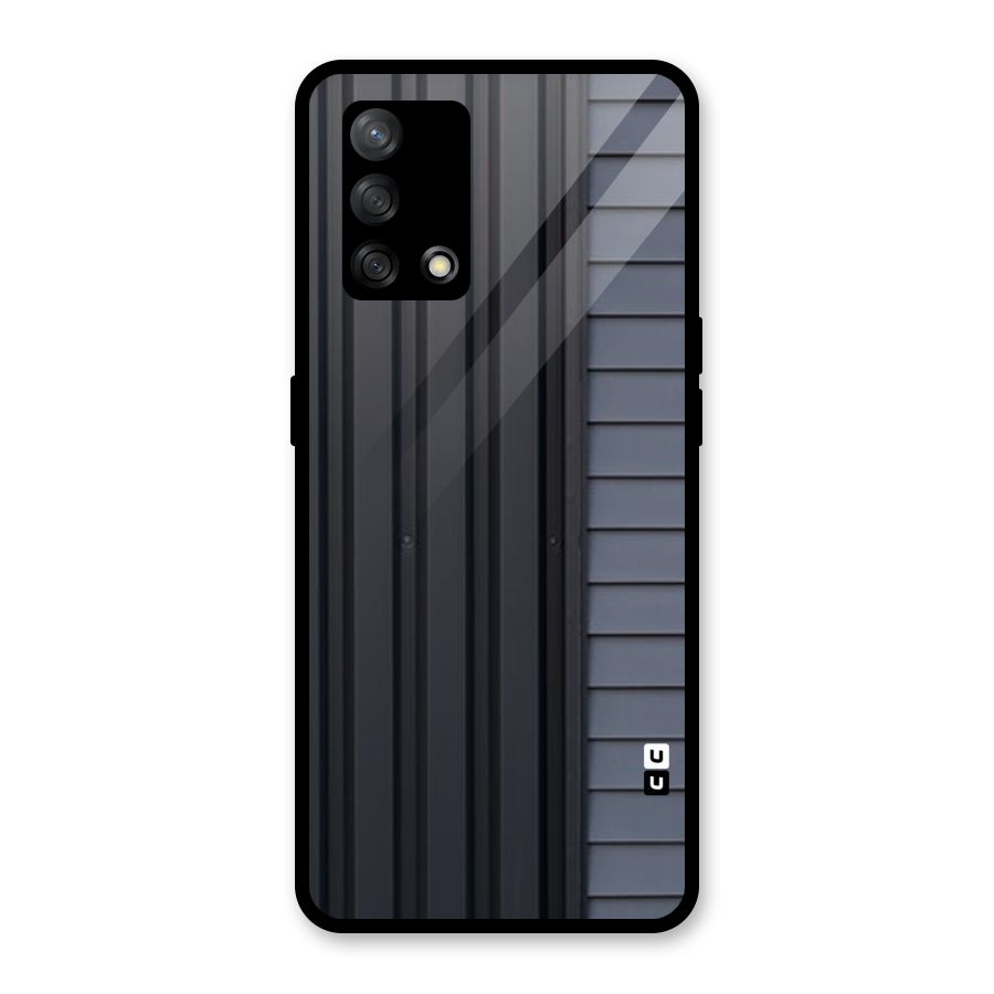 Vertical Horizontal Glass Back Case for Oppo F19
