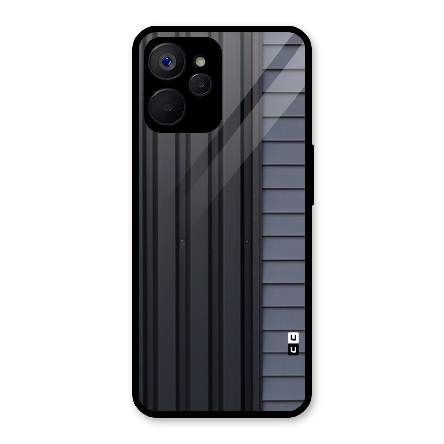 Vertical Horizontal Glass Back Case for Realme 9i 5G