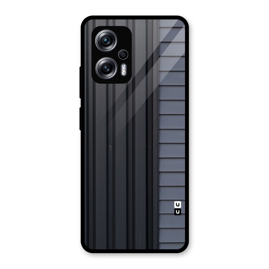 Vertical Horizontal Glass Back Case for Redmi K50i