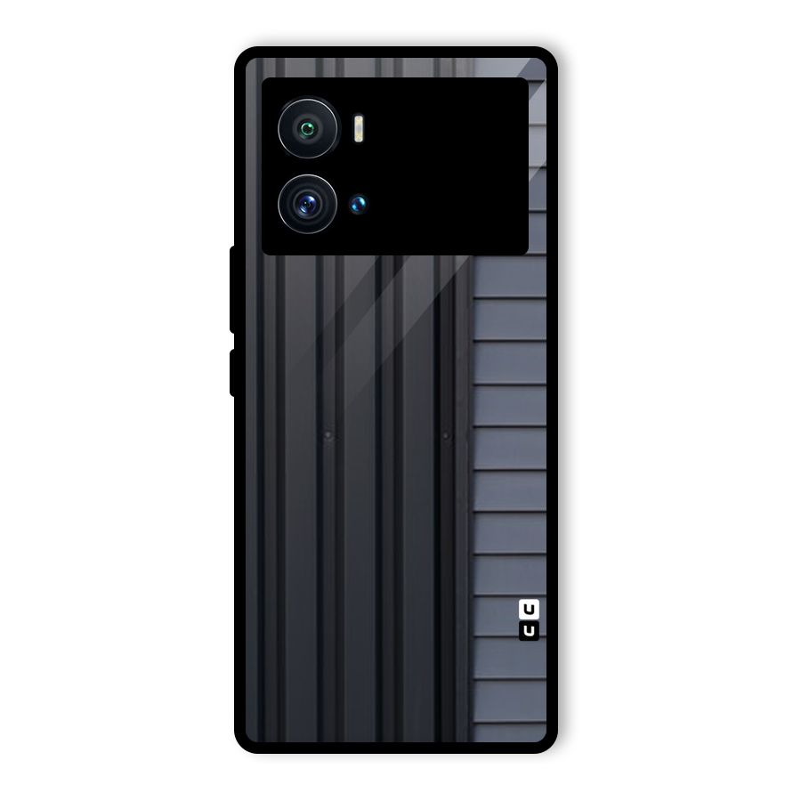Vertical Horizontal Glass Back Case for Vivo iQOO 9 Pro