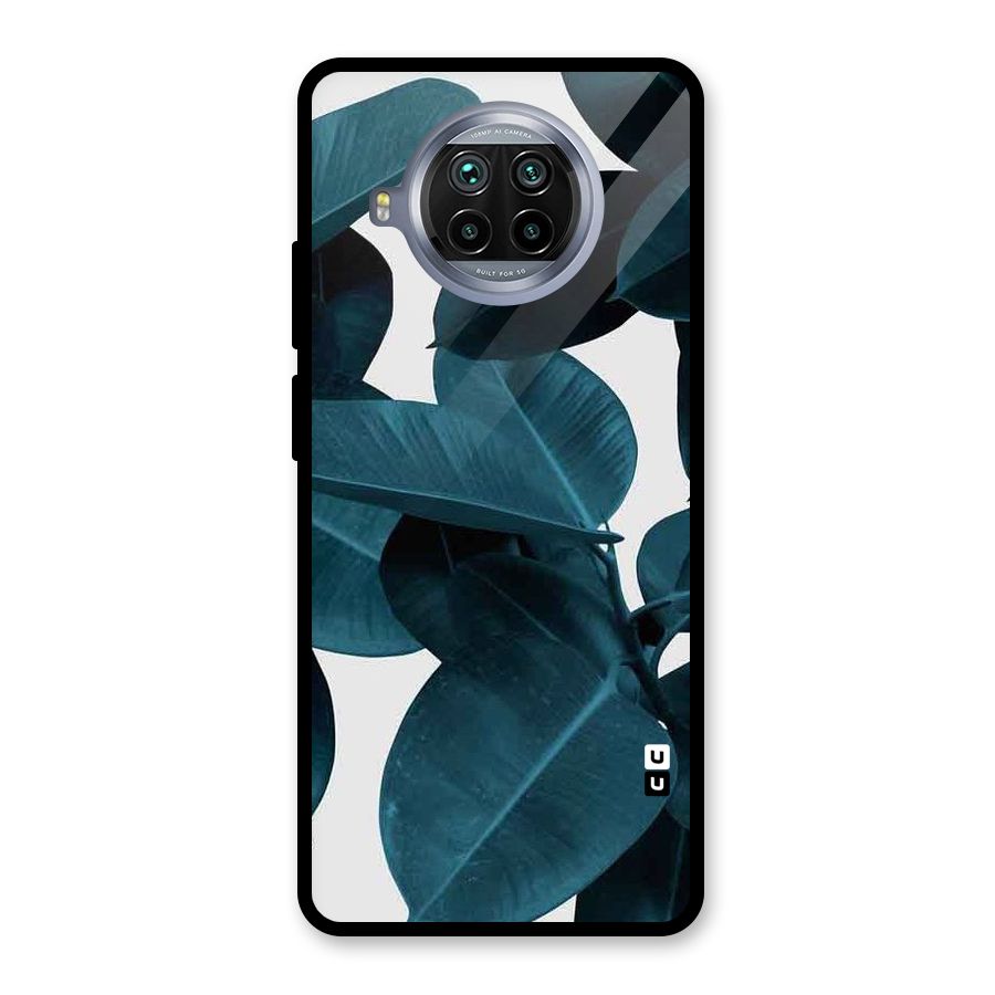 Very Aesthetic Leafs Glass Back Case for Mi 10i
