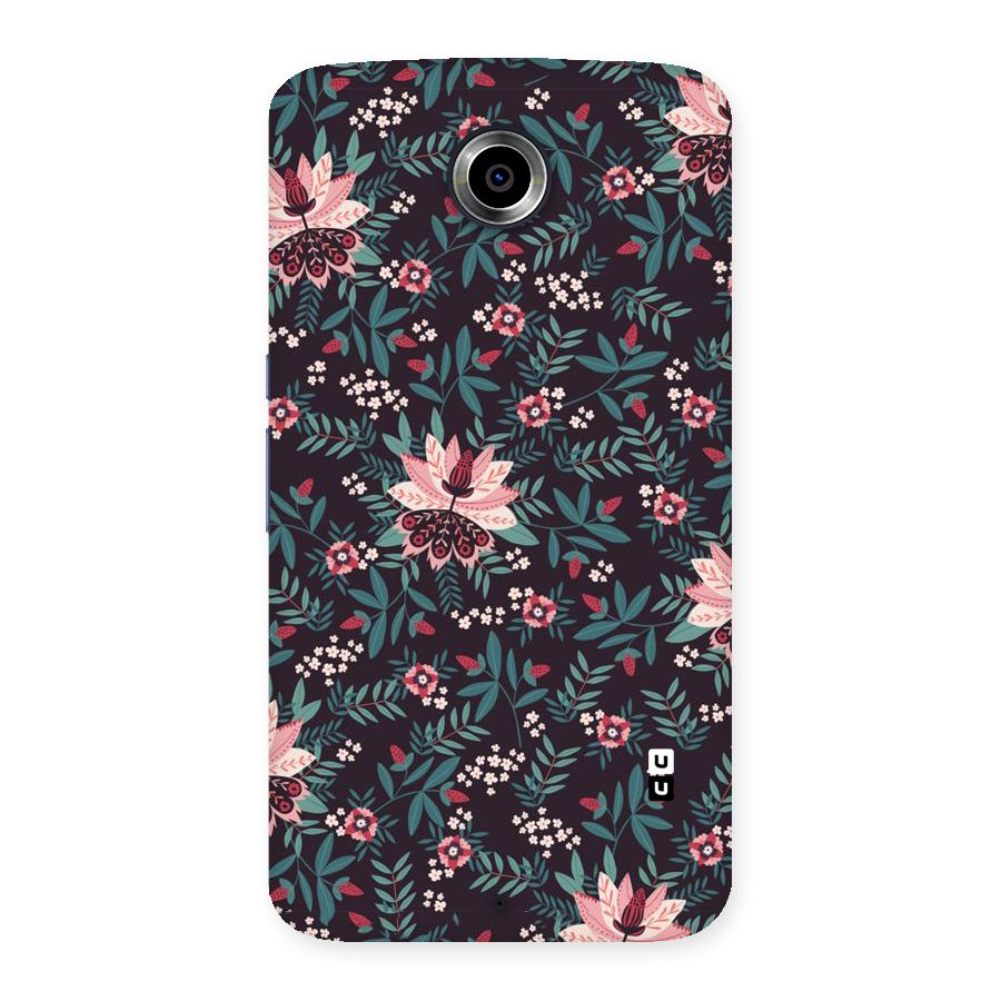 Very Leafy Pattern Back Case for Nexsus 6