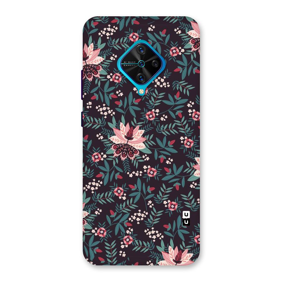 Very Leafy Pattern Back Case for Vivo S1 Pro