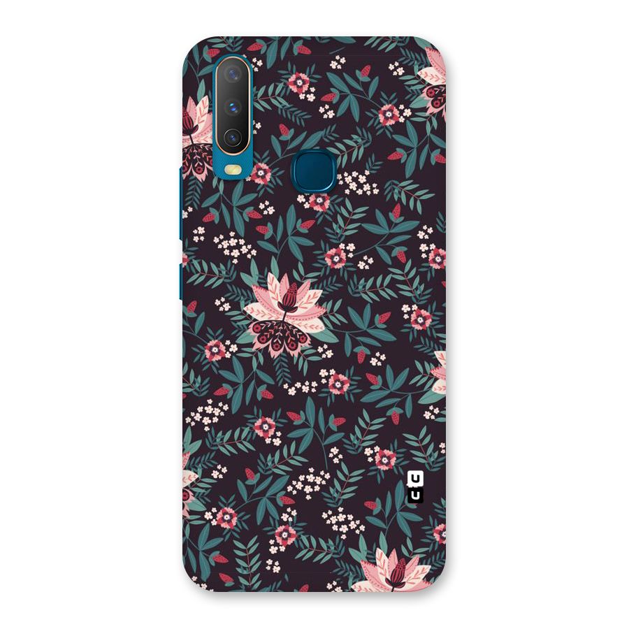 Very Leafy Pattern Back Case for Vivo U10