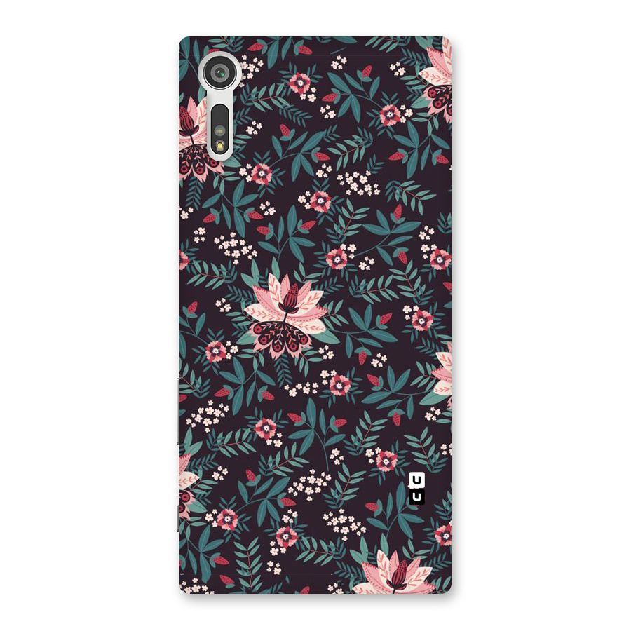 Very Leafy Pattern Back Case for Xperia XZ