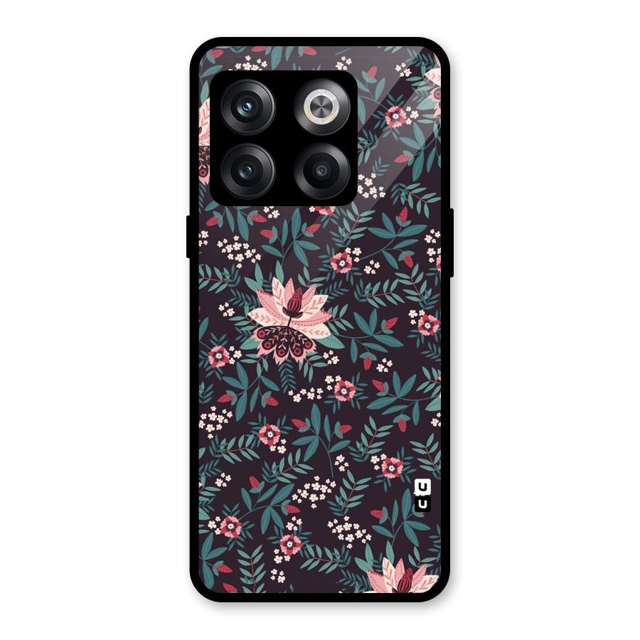 Very Leafy Pattern Glass Back Case for OnePlus 10T