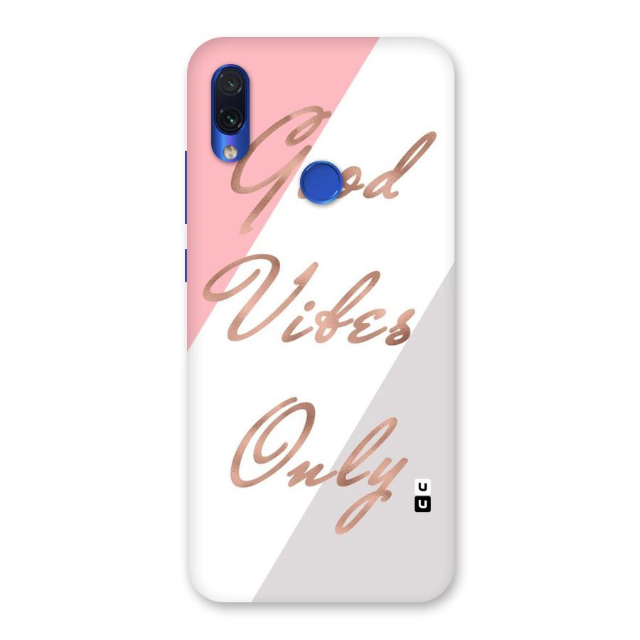 Vibes Classic Stripes Back Case for Redmi Note 7