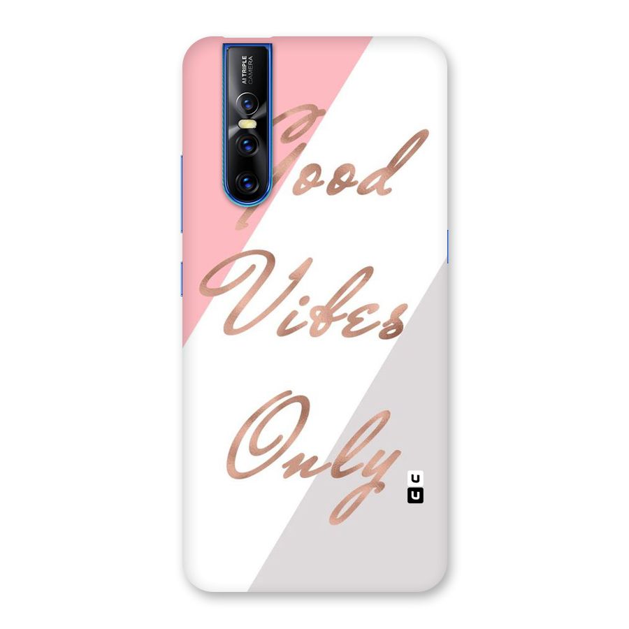 Vibes Classic Stripes Back Case for Vivo V15 Pro