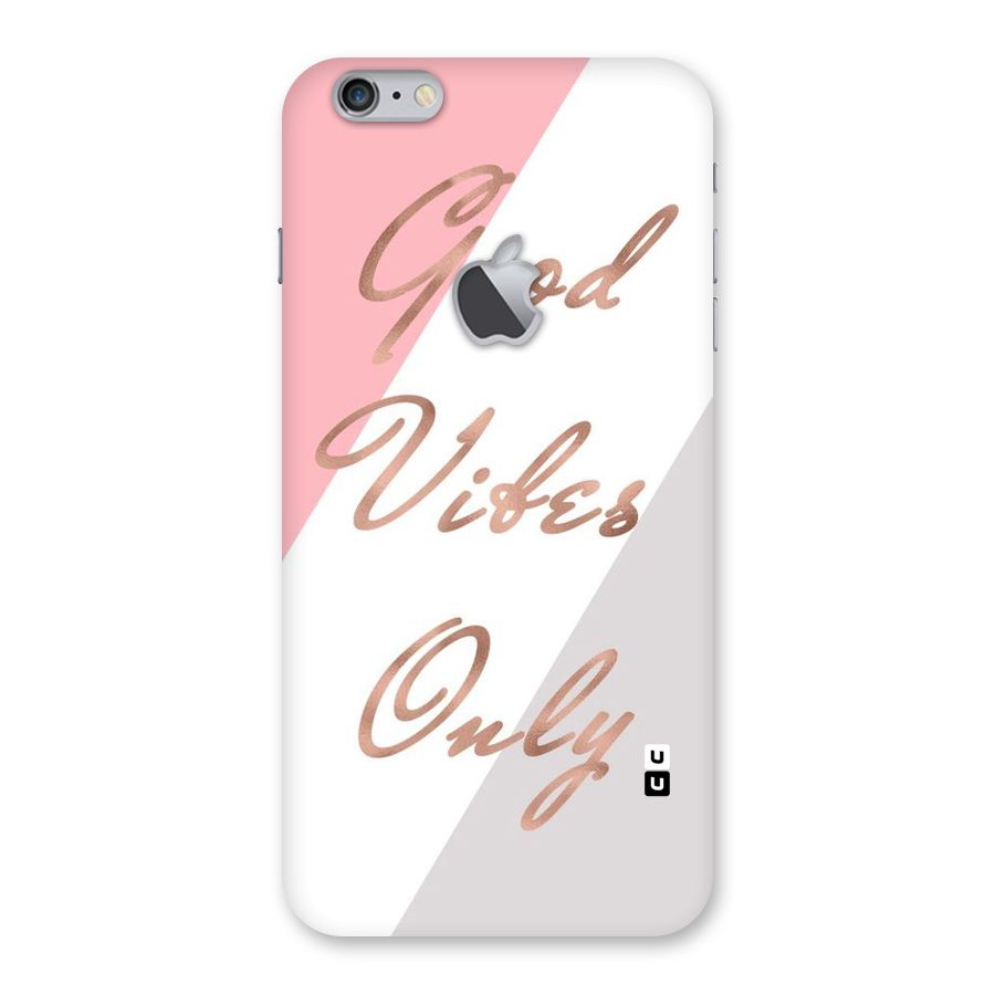 Vibes Classic Stripes Back Case for iPhone 6 Plus 6S Plus Logo Cut