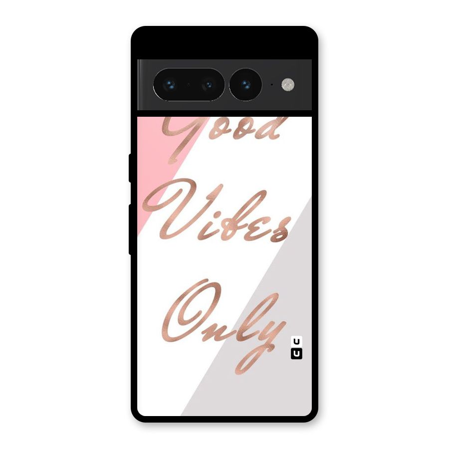 Vibes Classic Stripes Glass Back Case for Google Pixel 7 Pro