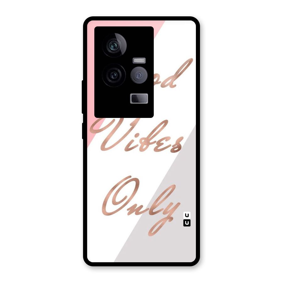 Vibes Classic Stripes Glass Back Case for Vivo iQOO 11 5G