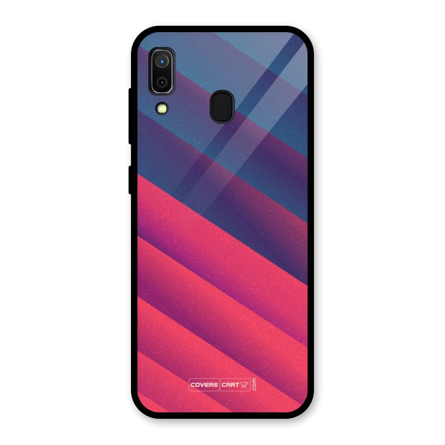 Vibrant Shades Glass Back Case for Galaxy A30