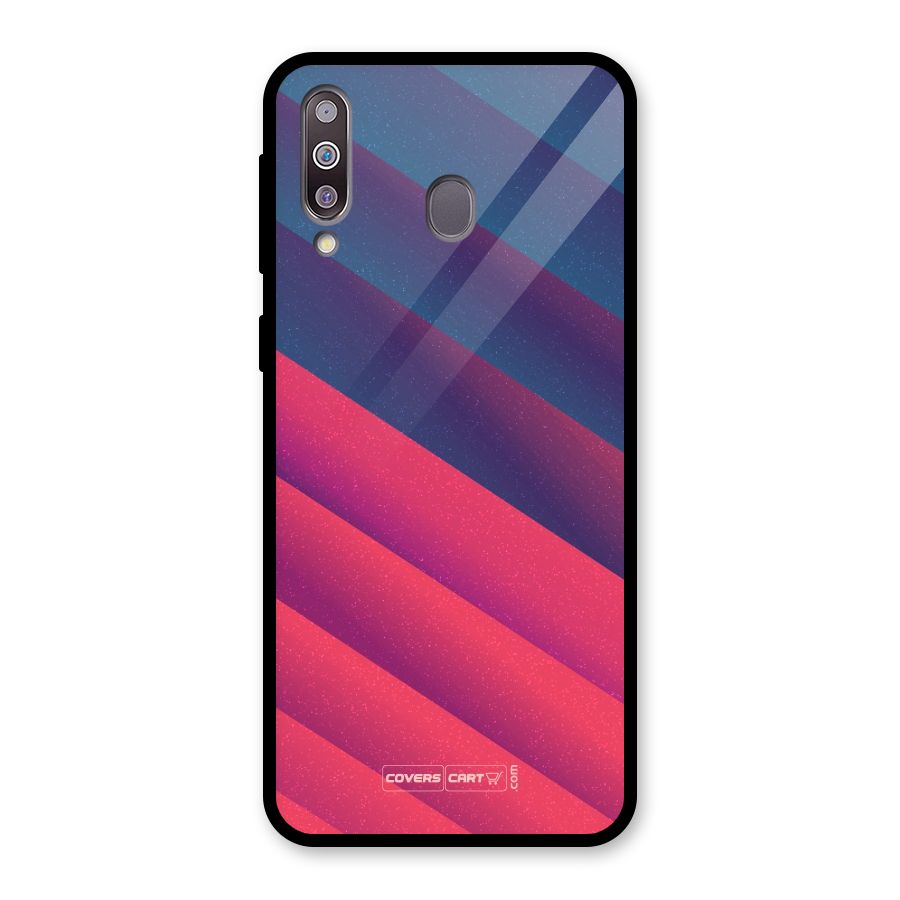 Vibrant Shades Glass Back Case for Galaxy M30