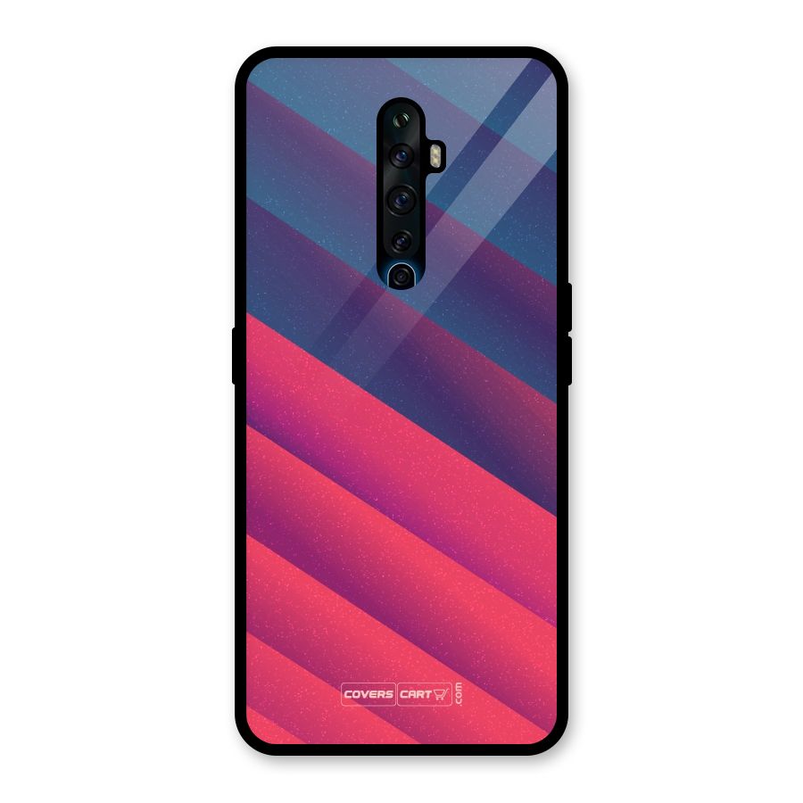 Vibrant Shades Glass Back Case for Oppo Reno2 Z