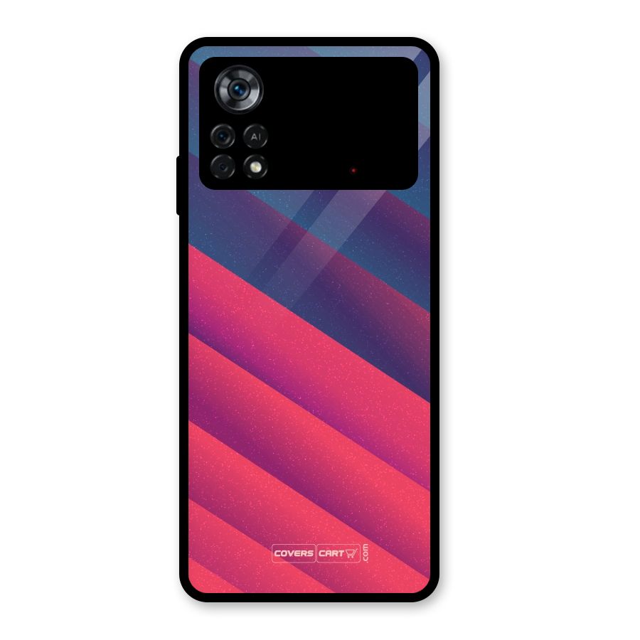 Vibrant Shades Glass Back Case for Poco X4 Pro 5G