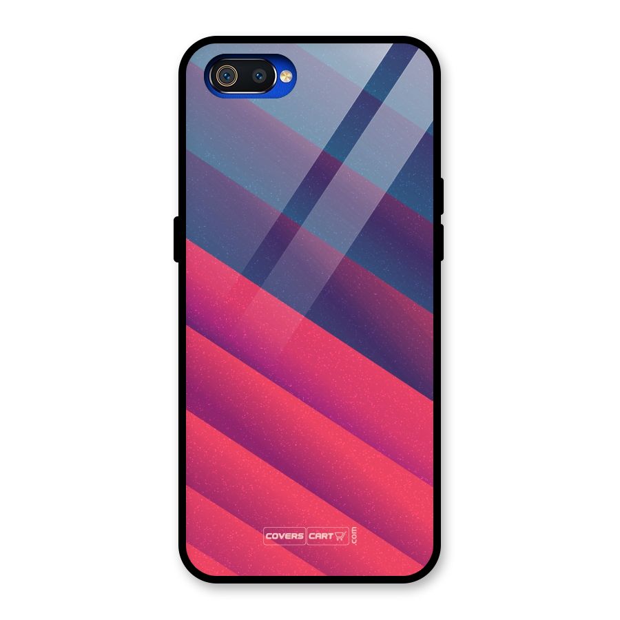 Vibrant Shades Glass Back Case for Realme C2