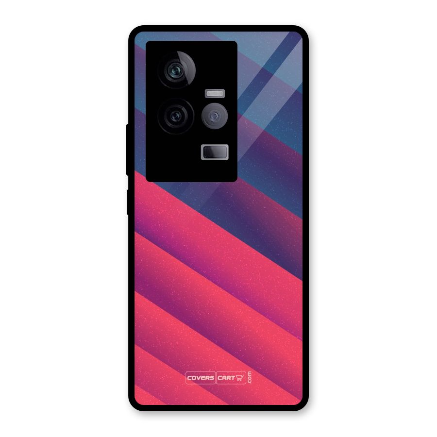 Vibrant Shades Glass Back Case for Vivo iQOO 11 5G