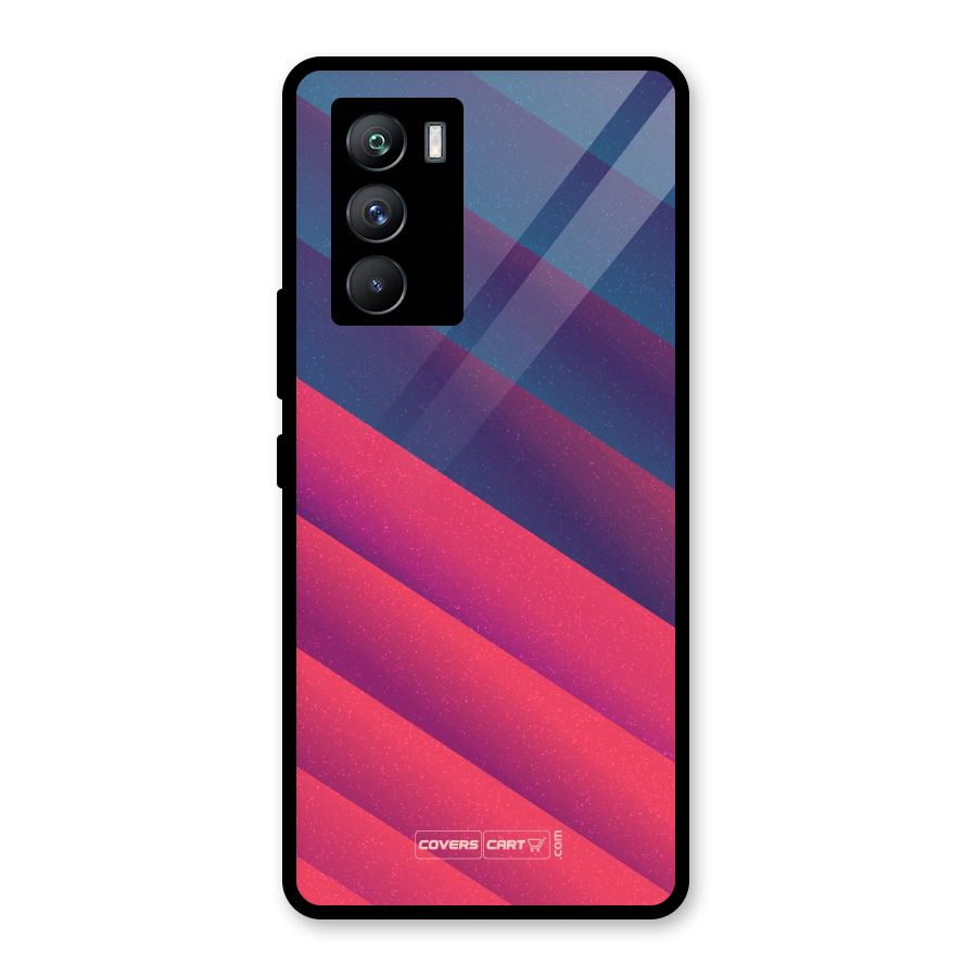 Vibrant Shades Glass Back Case for Vivo iQOO 9 SE