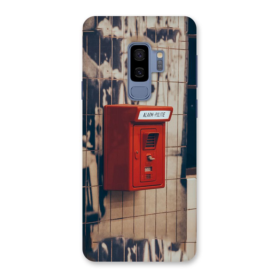 Vintage Alarm Back Case for Galaxy S9 Plus