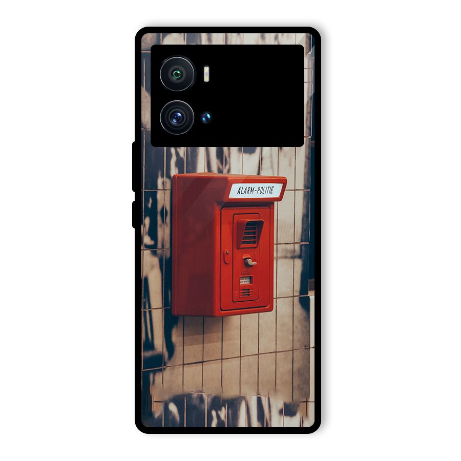 Vintage Alarm Glass Back Case for Vivo iQOO 9 Pro