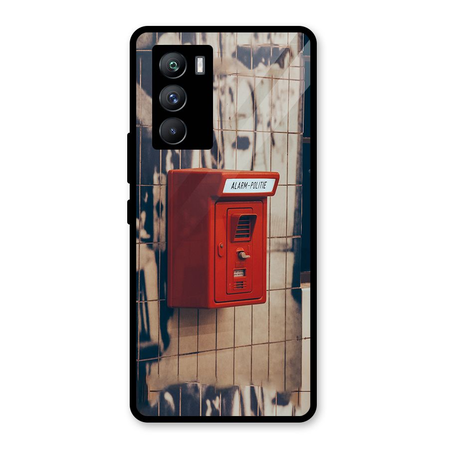 Vintage Alarm Glass Back Case for Vivo iQOO 9 SE