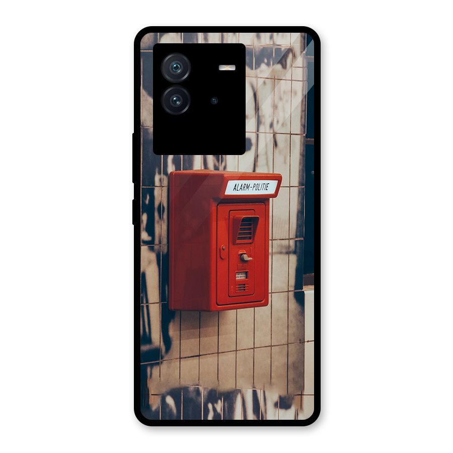 Vintage Alarm Glass Back Case for Vivo iQOO Neo 6 5G
