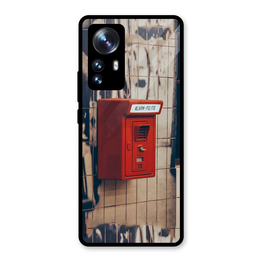 Vintage Alarm Glass Back Case for Xiaomi 12 Pro
