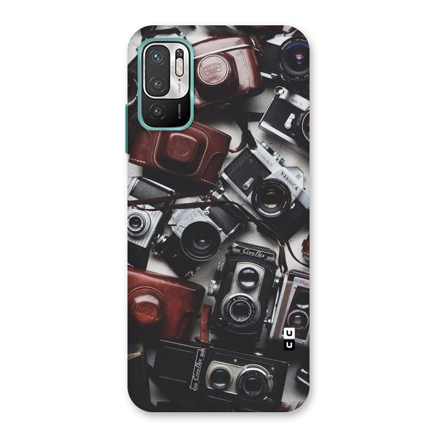 Vintage Beauty Shutter Back Case for Redmi Note 10T 5G