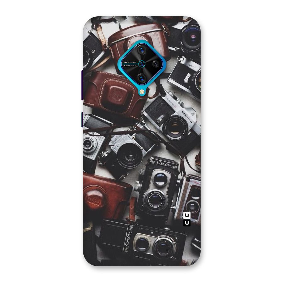 Vintage Beauty Shutter Back Case for Vivo S1 Pro