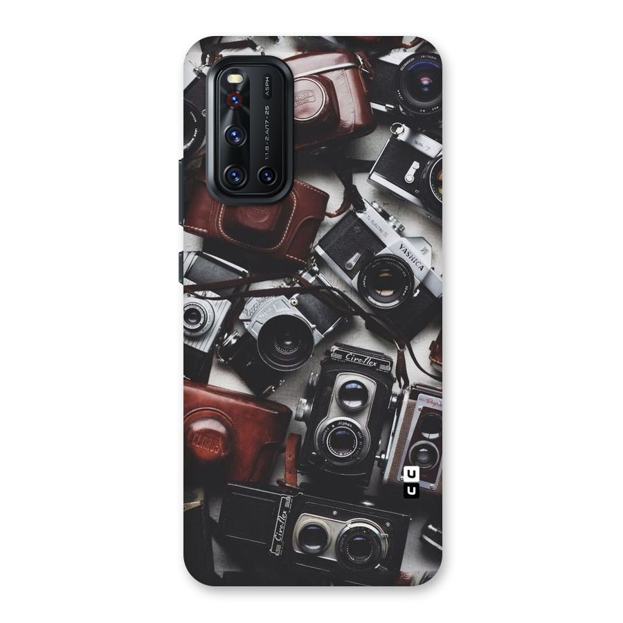 Vintage Beauty Shutter Back Case for Vivo V19