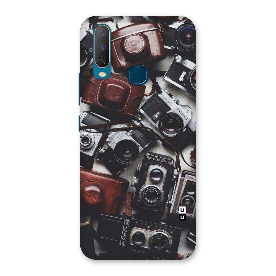 Vintage Beauty Shutter Back Case for Vivo Y15