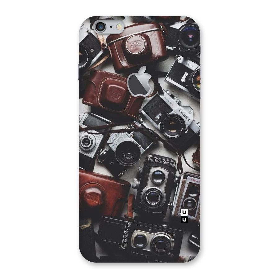Vintage Beauty Shutter Back Case for iPhone 6 Plus 6S Plus Logo Cut