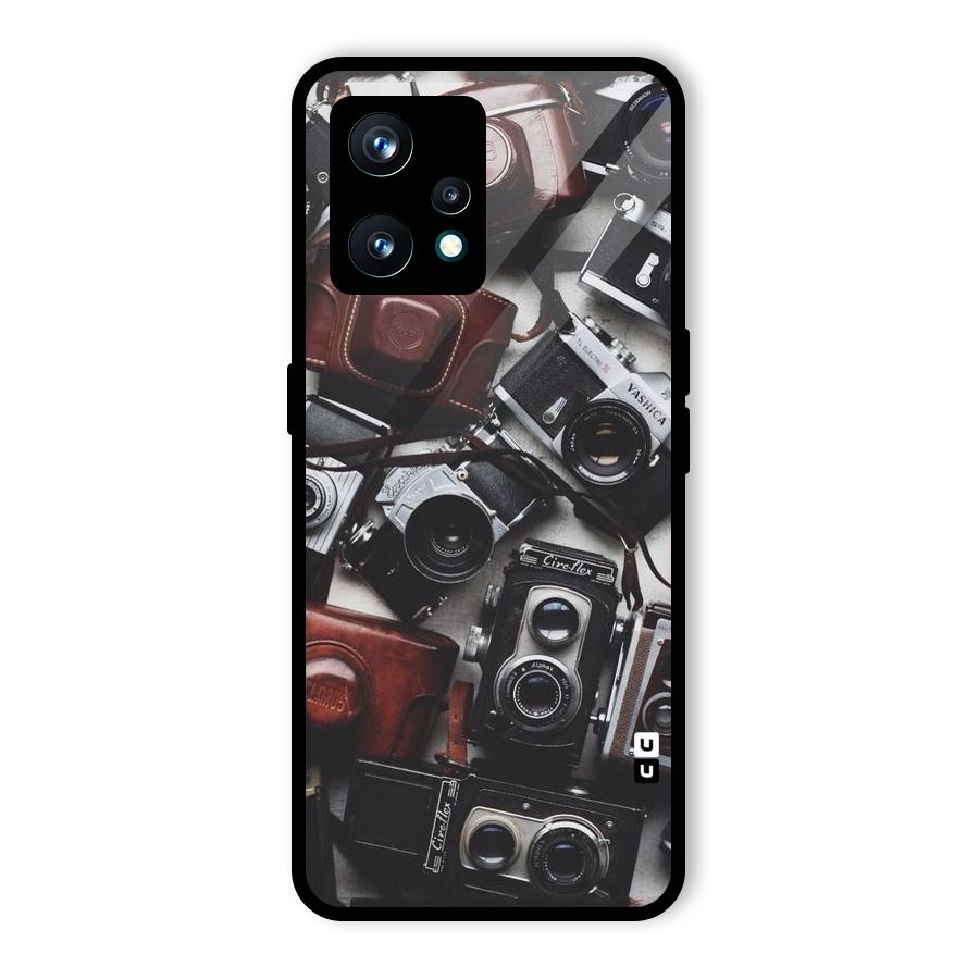 Vintage Beauty Shutter Glass Back Case for Realme 9 Pro Plus 5G