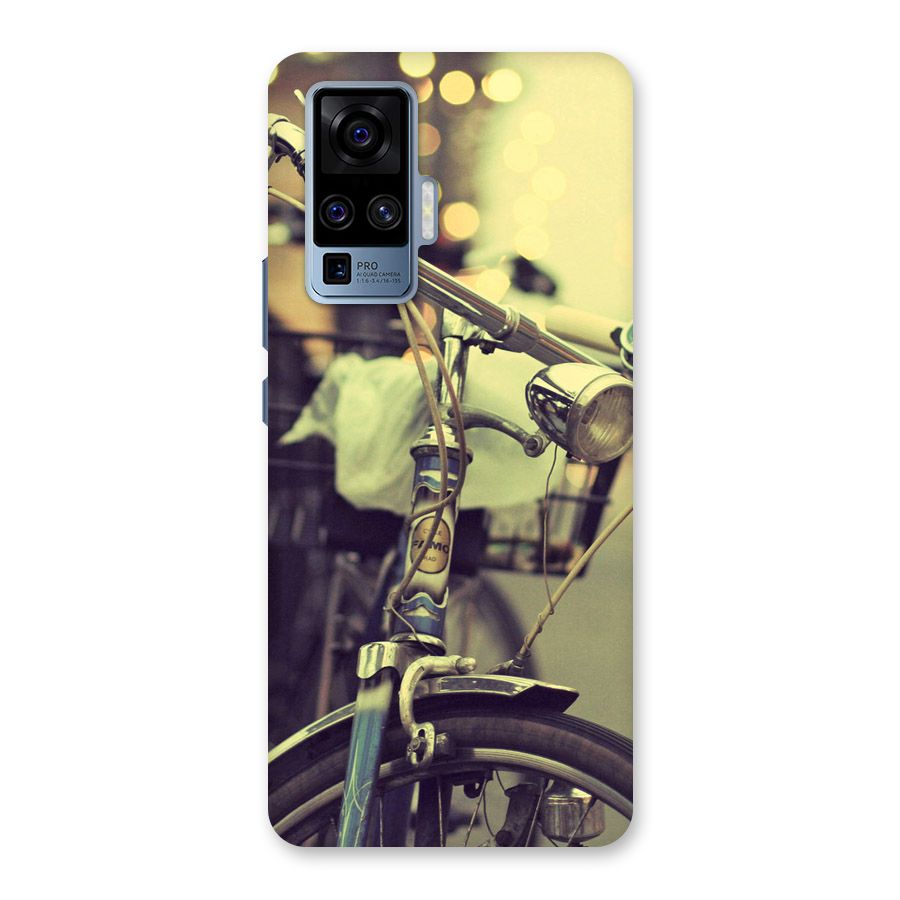 Vintage Bicycle Back Case for Vivo X50 Pro