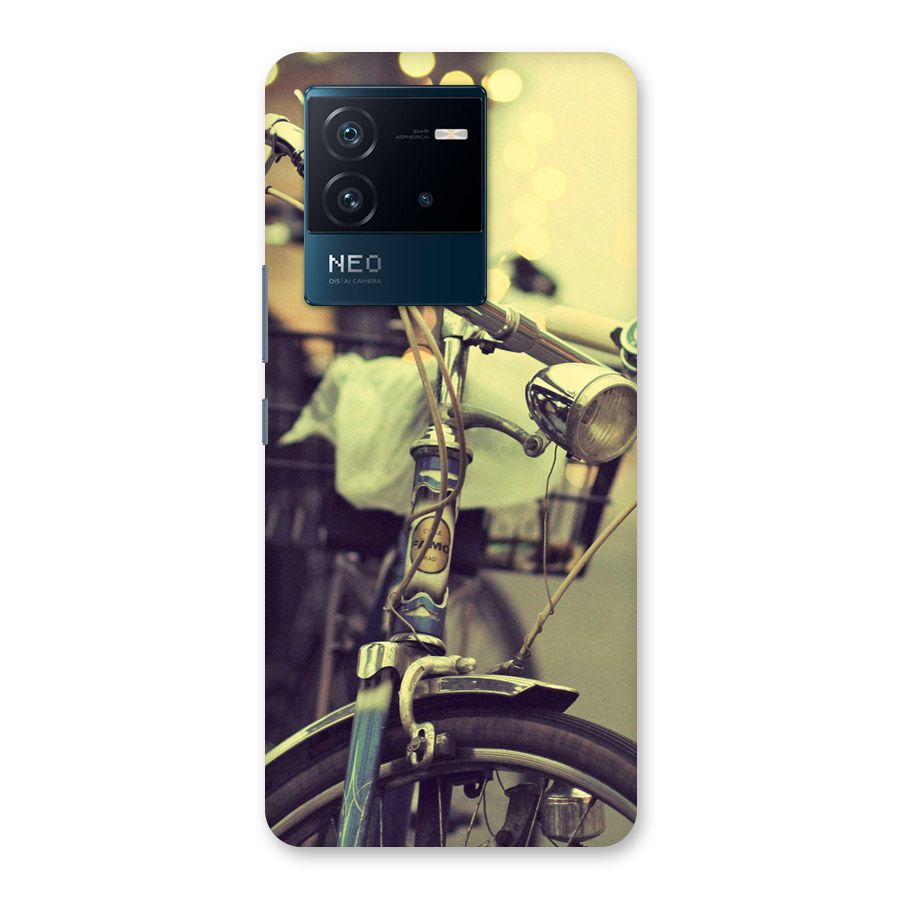 Vintage Bicycle Back Case for Vivo iQOO Neo 6 5G