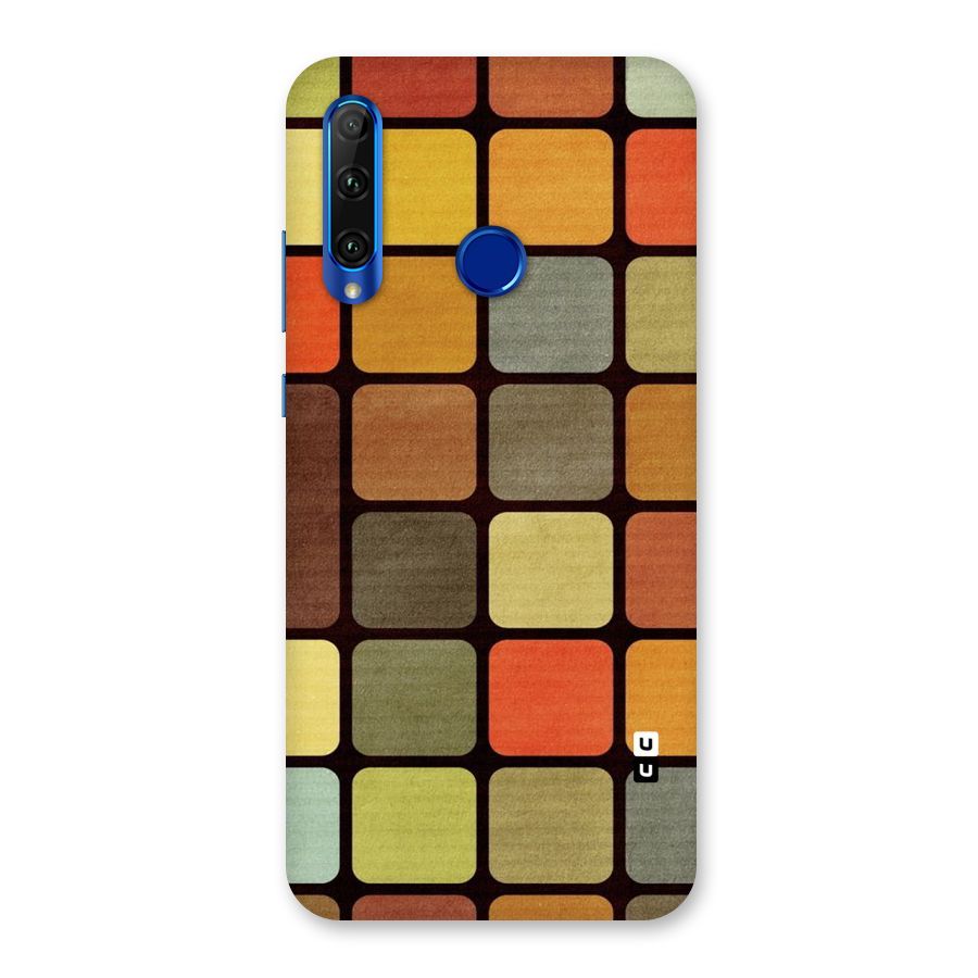Vintage Boxes Back Case for Honor 20i