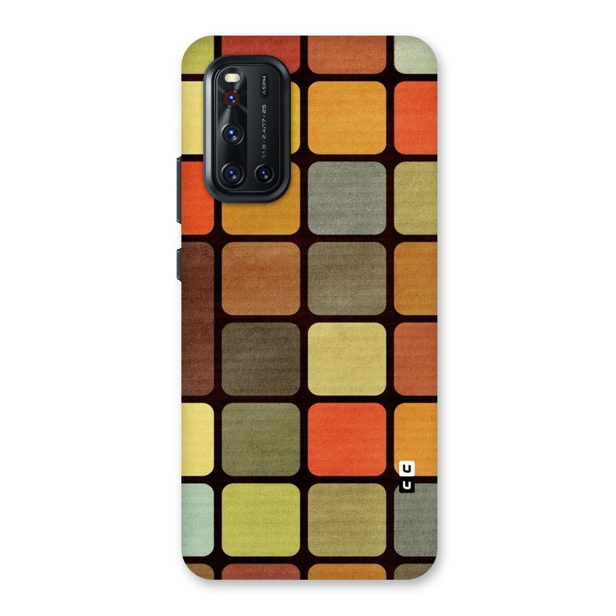 Vintage Boxes Back Case for Vivo V19