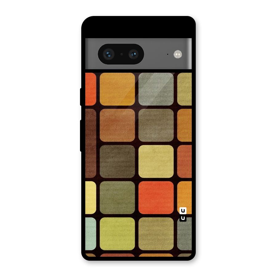 Vintage Boxes Glass Back Case for Google Pixel 7